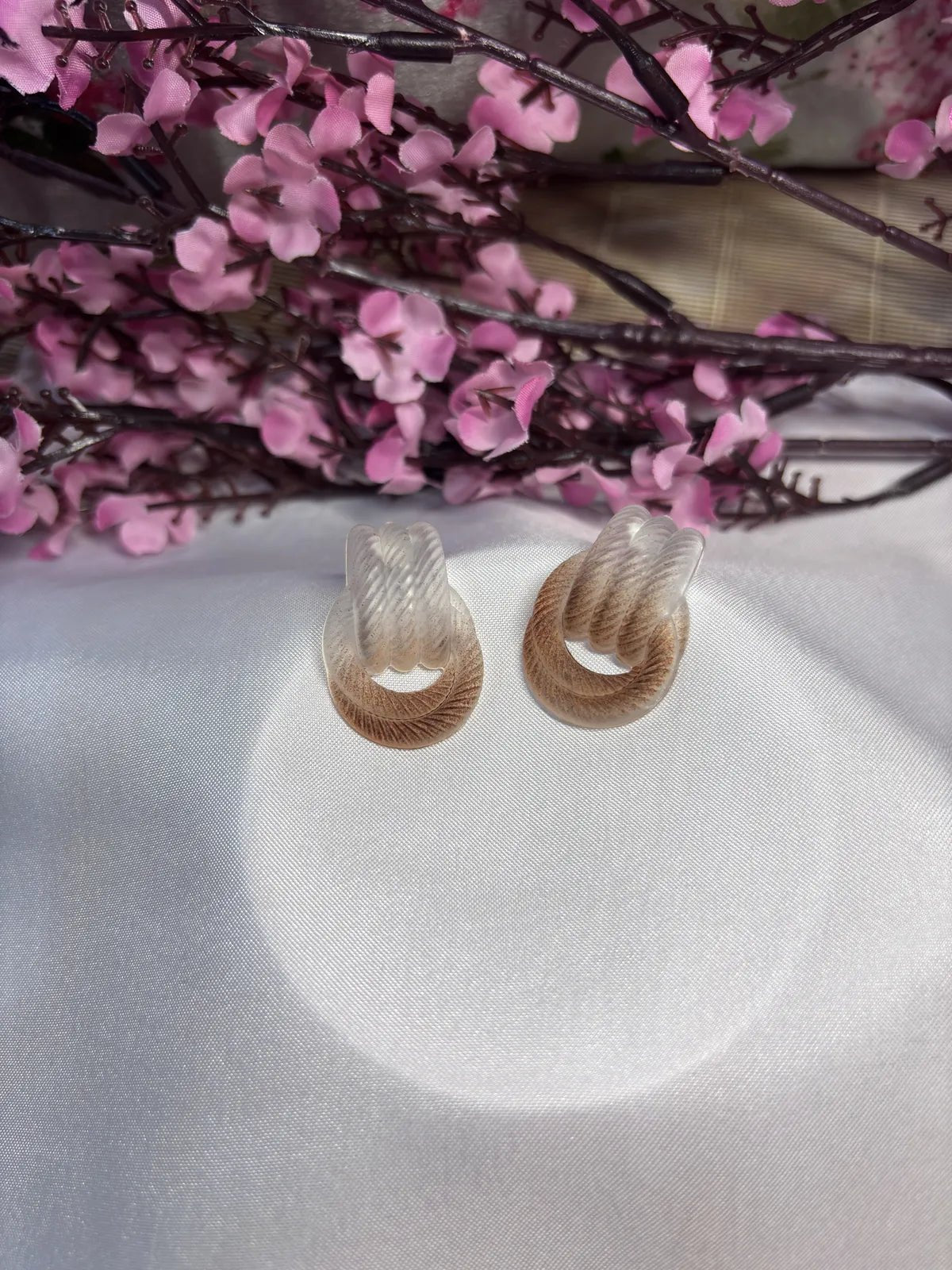 Cocoa Swirl Hoops -