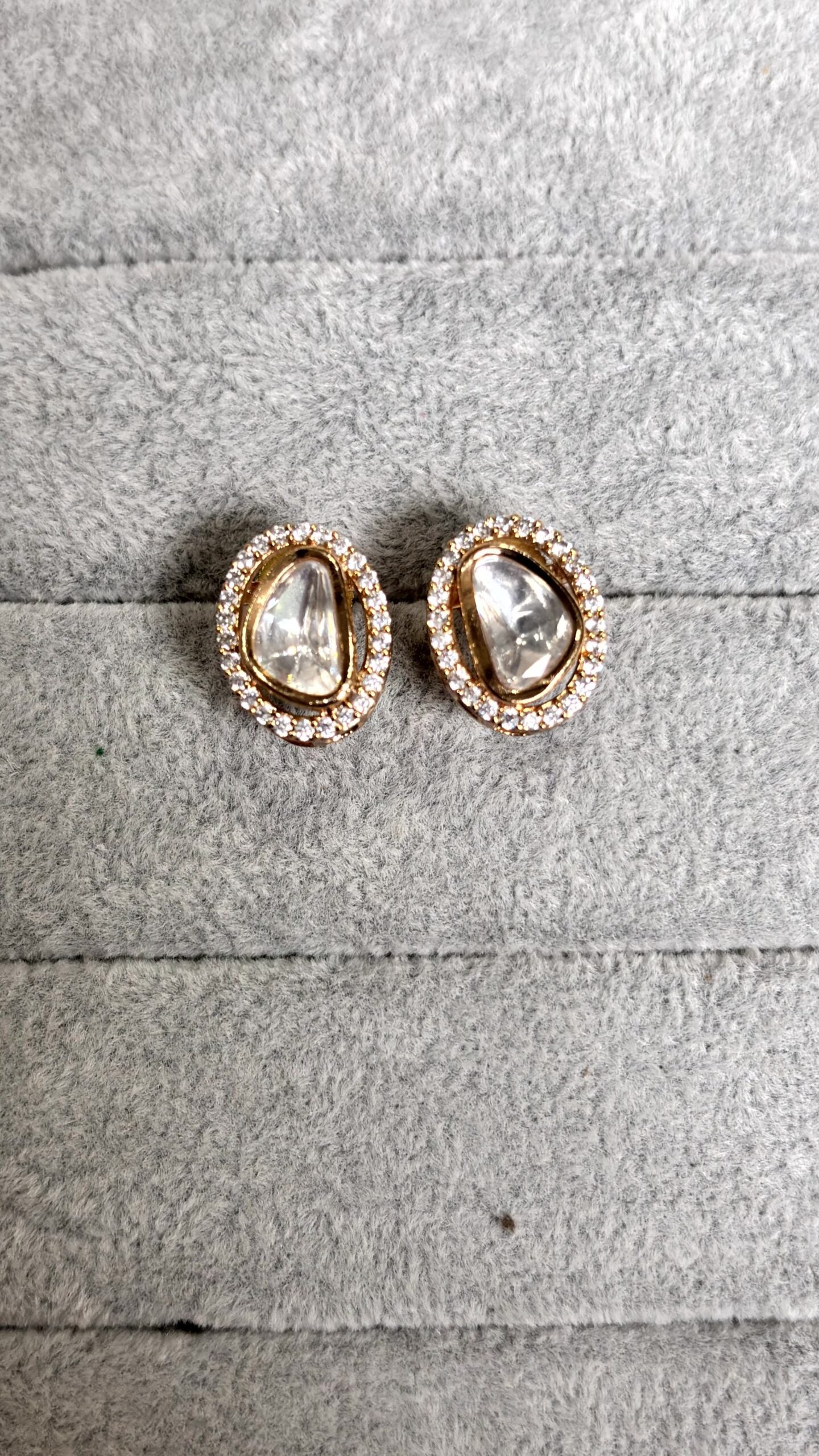 Aisha Everyday Crystal Stud Earrings -