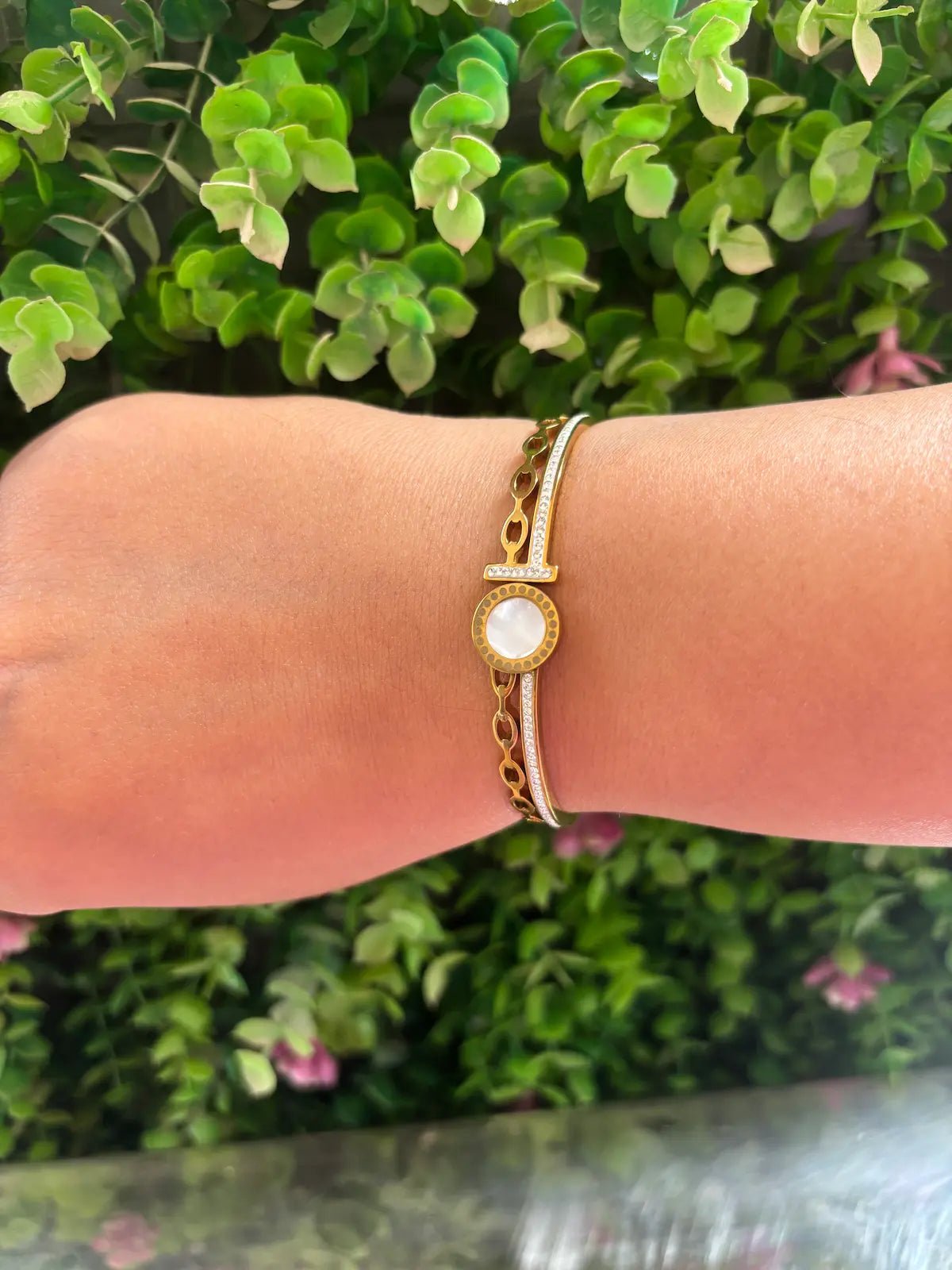 Braided Radiance Anti Tarnish Bracelet -