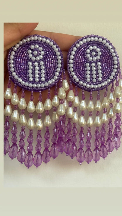 Noor - e - Nazaakat Beaded Earrings - 