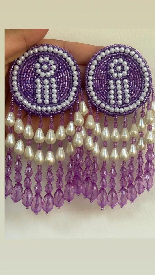 Noor - e - Nazaakat Beaded Earrings - 