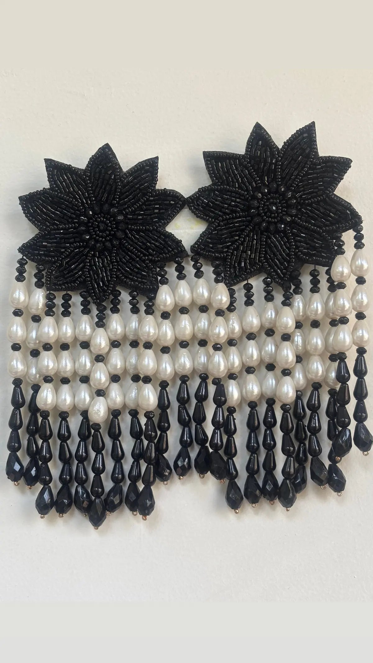 Fringe & Flora Beaded Earrings - 