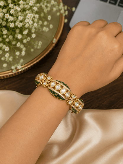 Vanya Emerald Moissanite Bracelet - B7-BJ