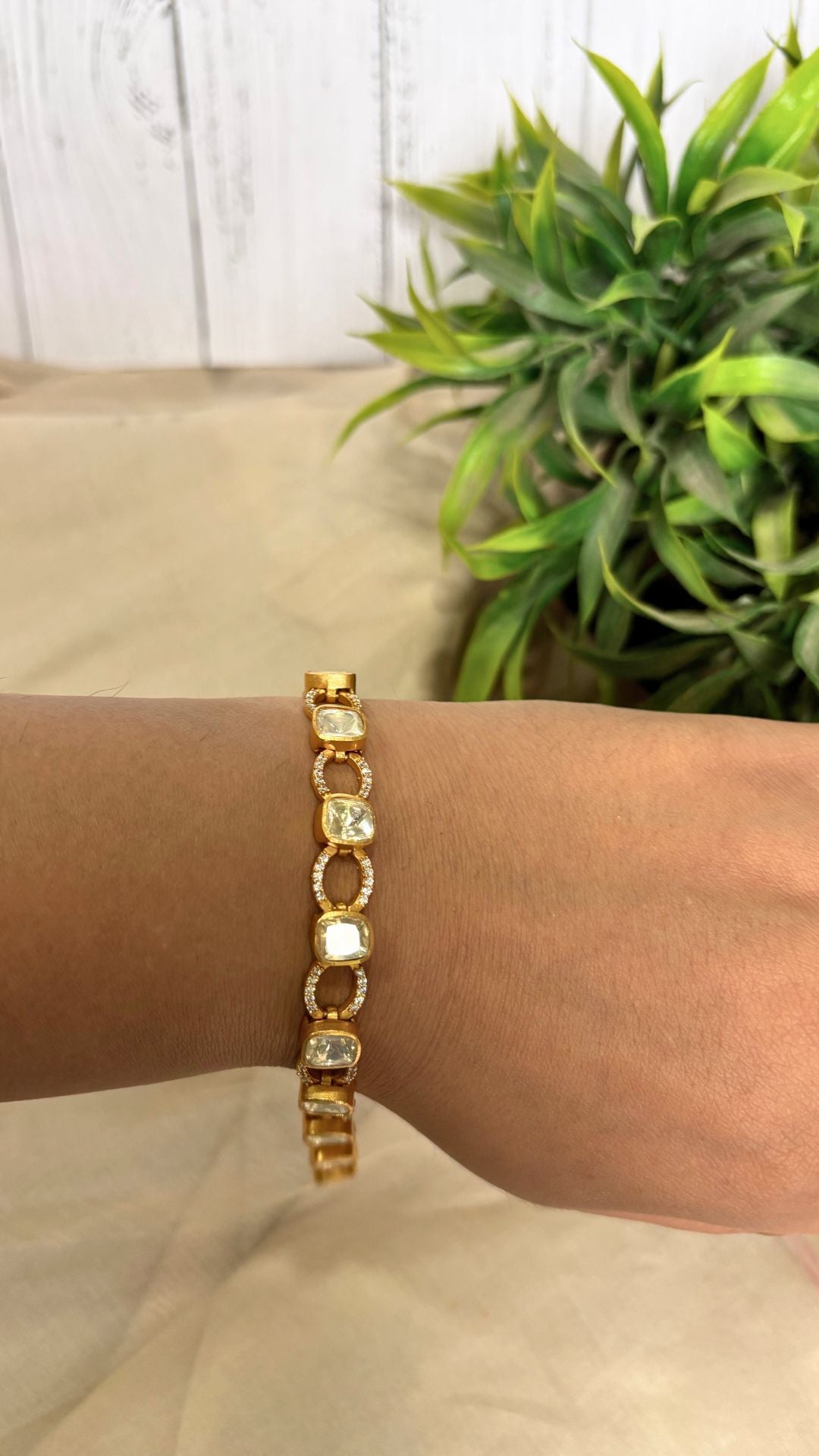 Zehra Moissanite Bracelet - N-24-B-K-1NQYD-BJ