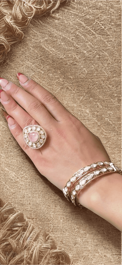 Noor Sitara Moissanite Bangles - N-24-B-K-1NNYY-BJ