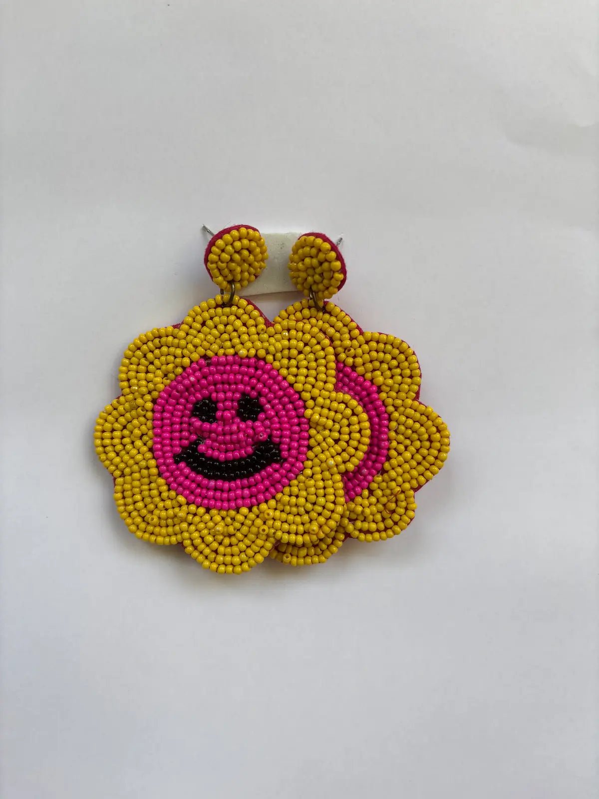 Shadow Sitara Beaded Earrings - 