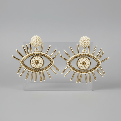 Suraksha Spark Beaded Earrings - 