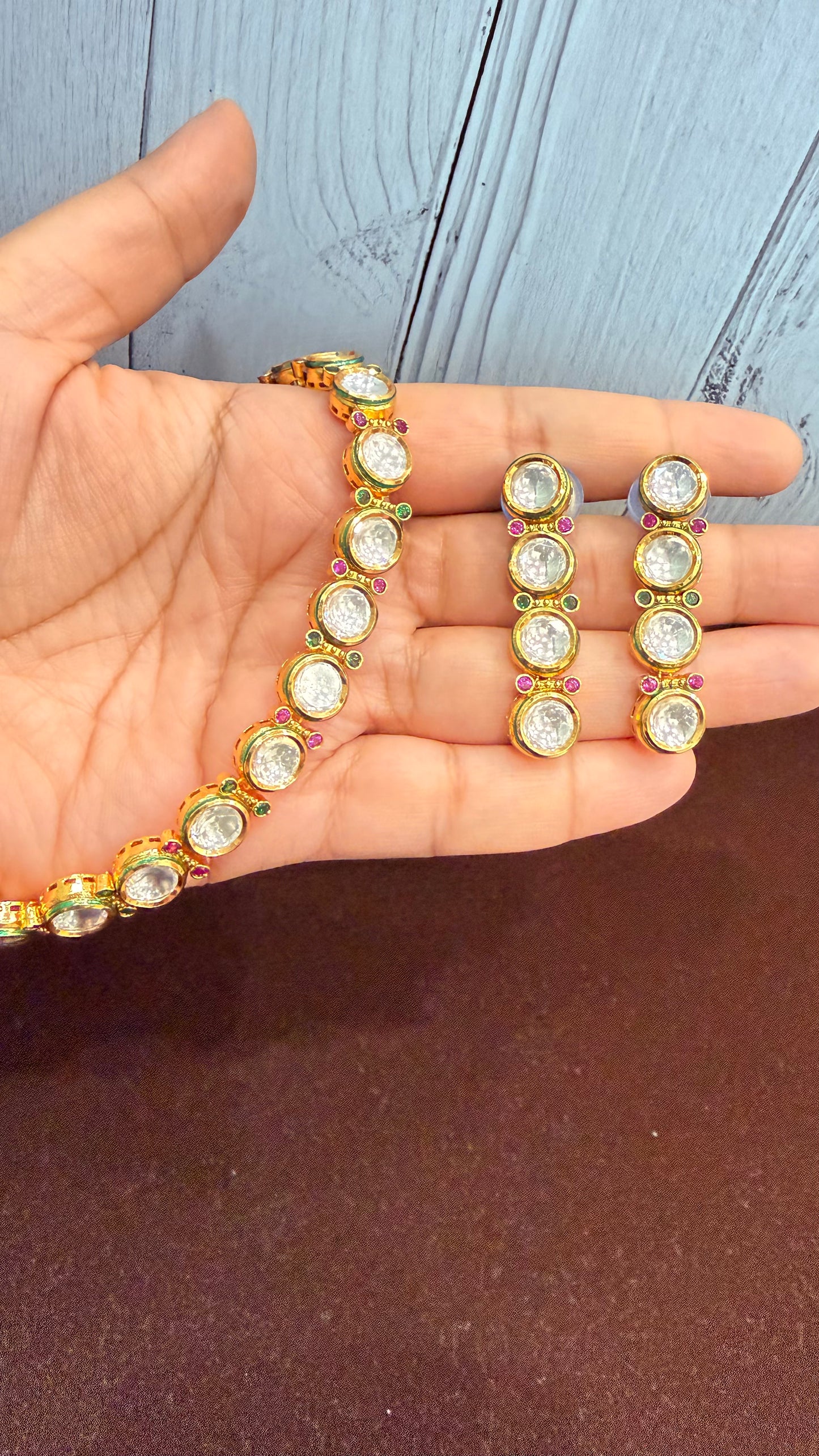 Aarohi Classic Kundan Necklace Set