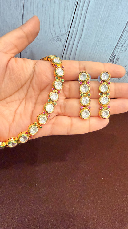 Aarohi Classic Kundan Necklace Set
