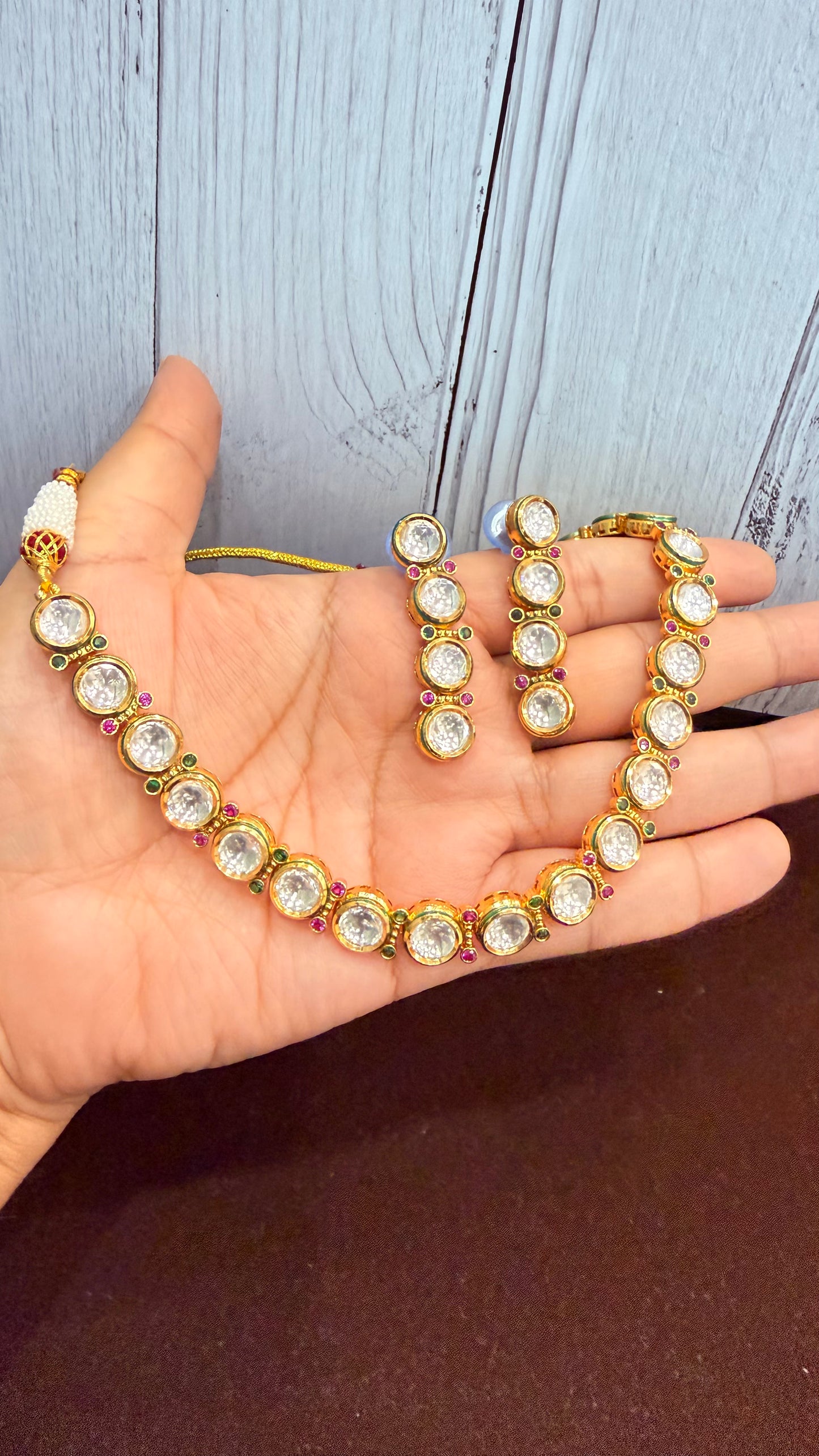 Aarohi Classic Kundan Necklace Set