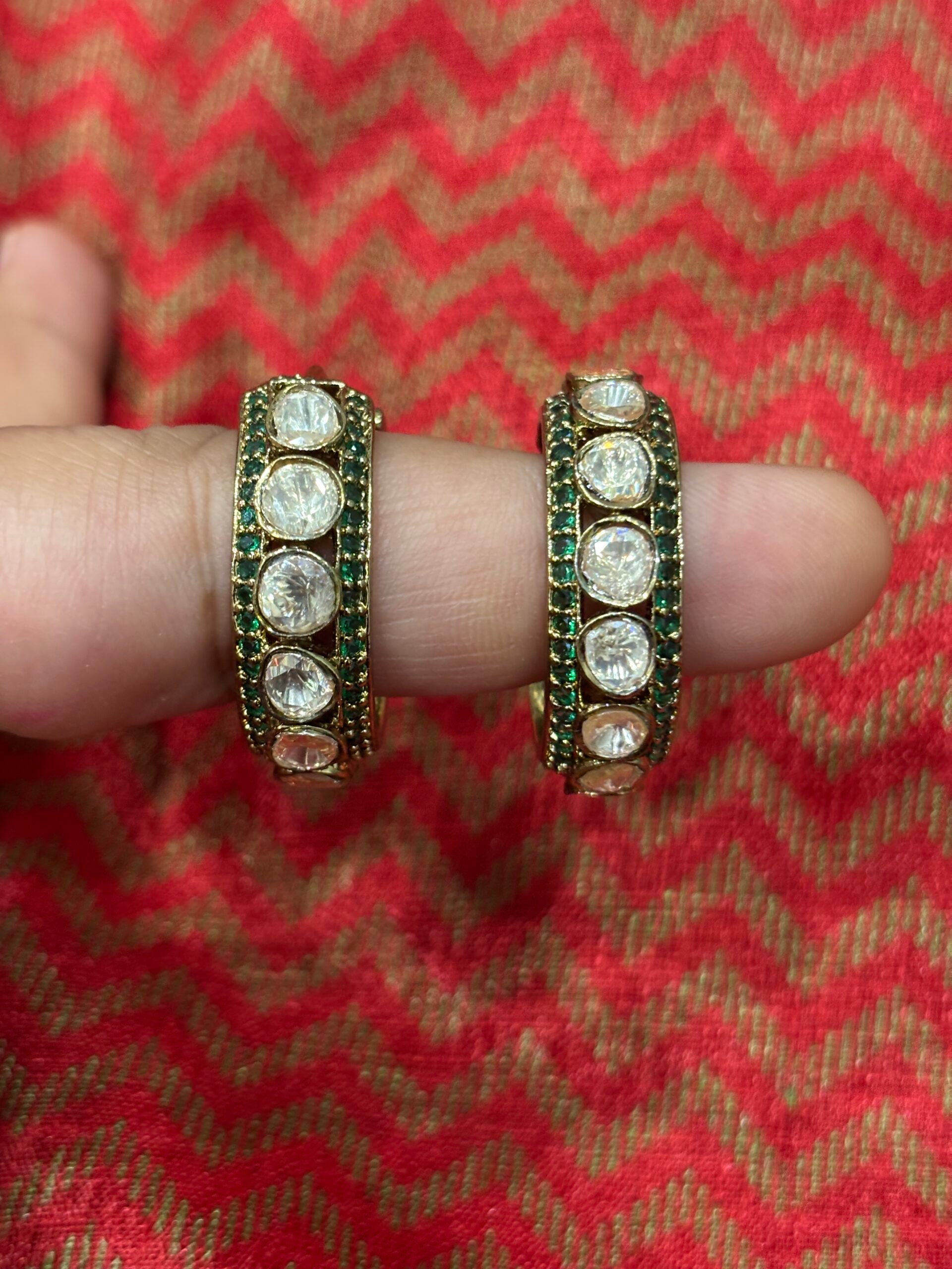 Devyani Pearl Hoops - 