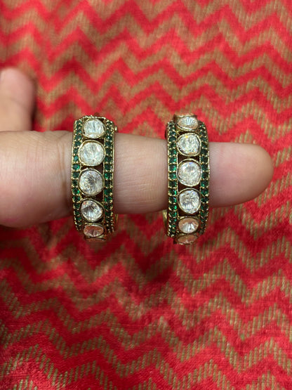 Devyani Pearl Hoops - 