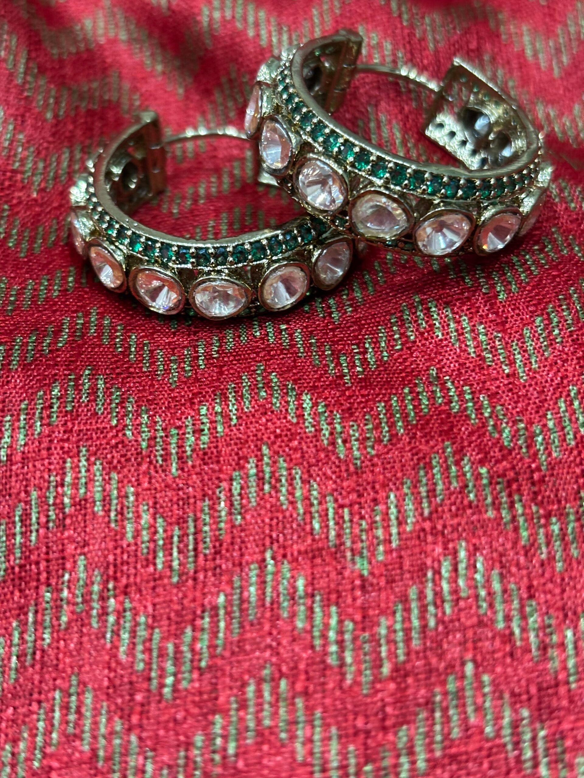 Devyani Pearl Hoops - 