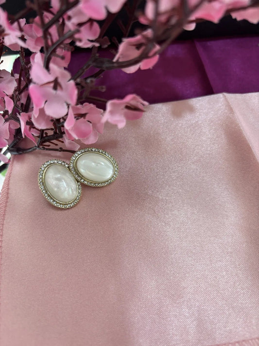 Glow Pearl Anti Tarnish Studs - 