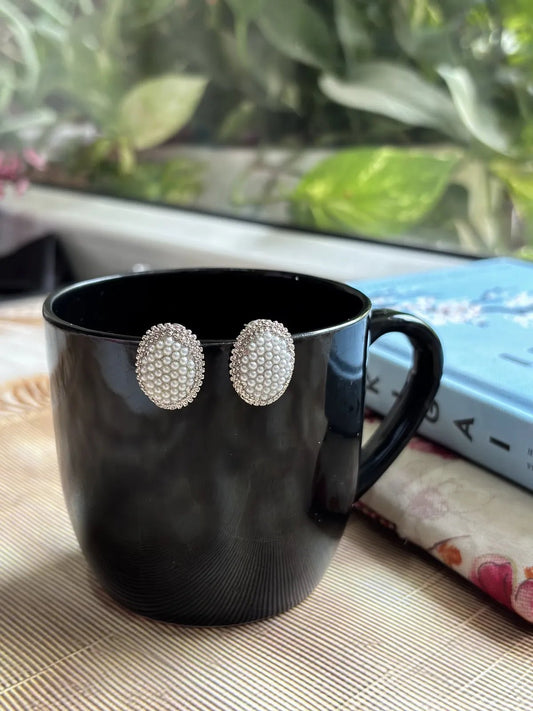 Silver Cloud Anti Tarnish Studs - 