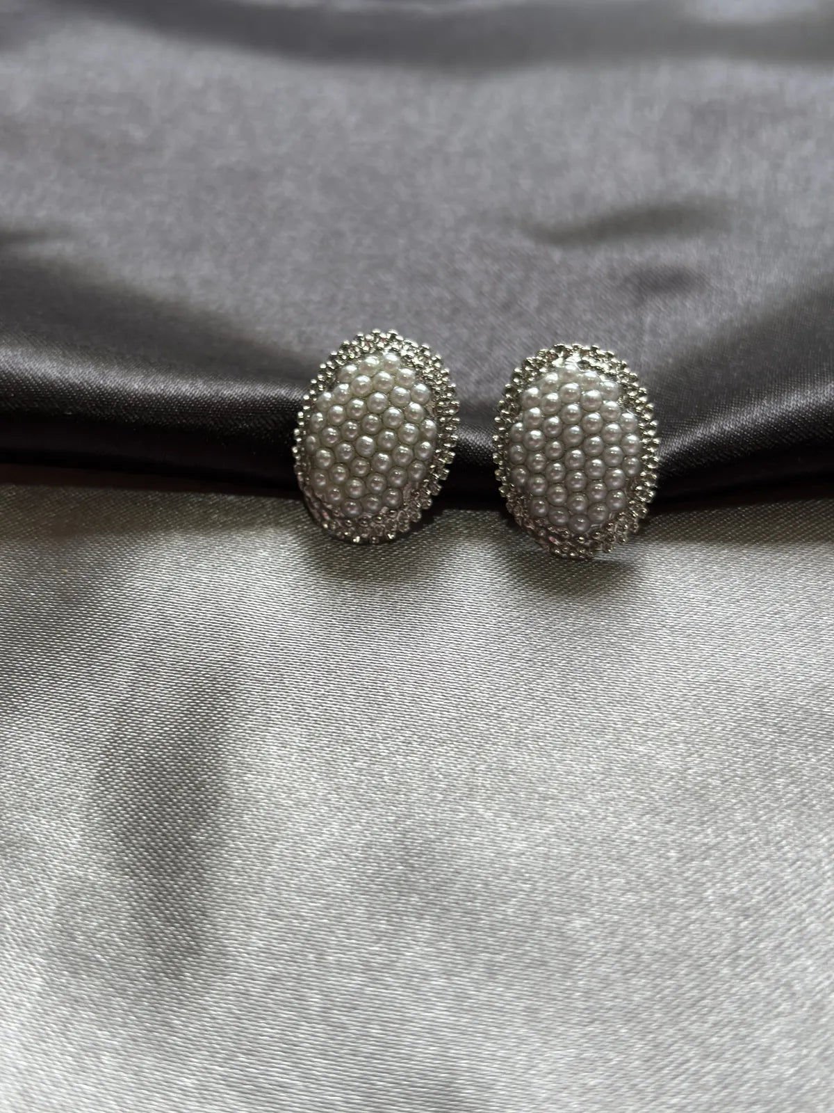 Silver Cloud Anti Tarnish Studs - 