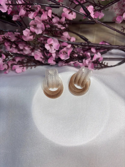 Cocoa Swirl Hoops - 