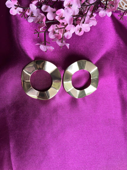 Swirled Drape Hoops - 