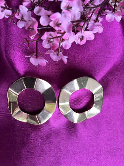 Swirled Drape Hoops - 
