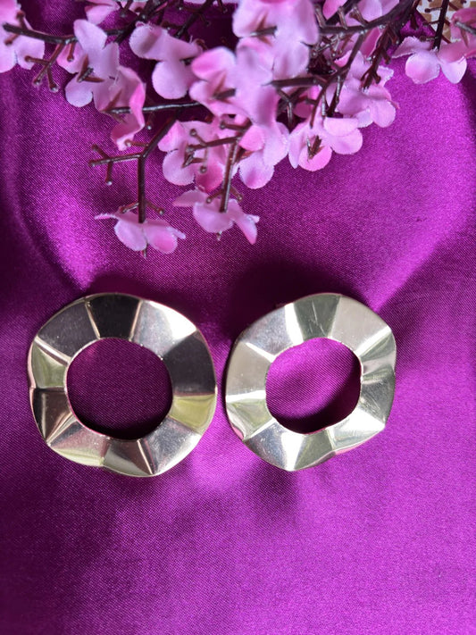 Swirled Drape Hoops - 