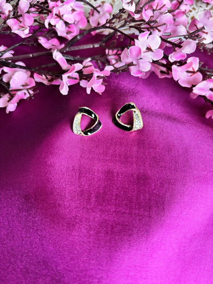 Bold Bloom Loop Anti Tarnish Hoops - 