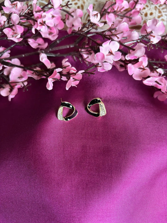 Bold Bloom Loop Anti Tarnish Hoops - 