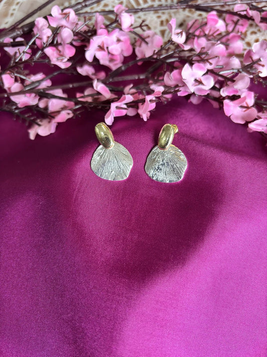 Blush Shell Anti Tarnish Studs - 