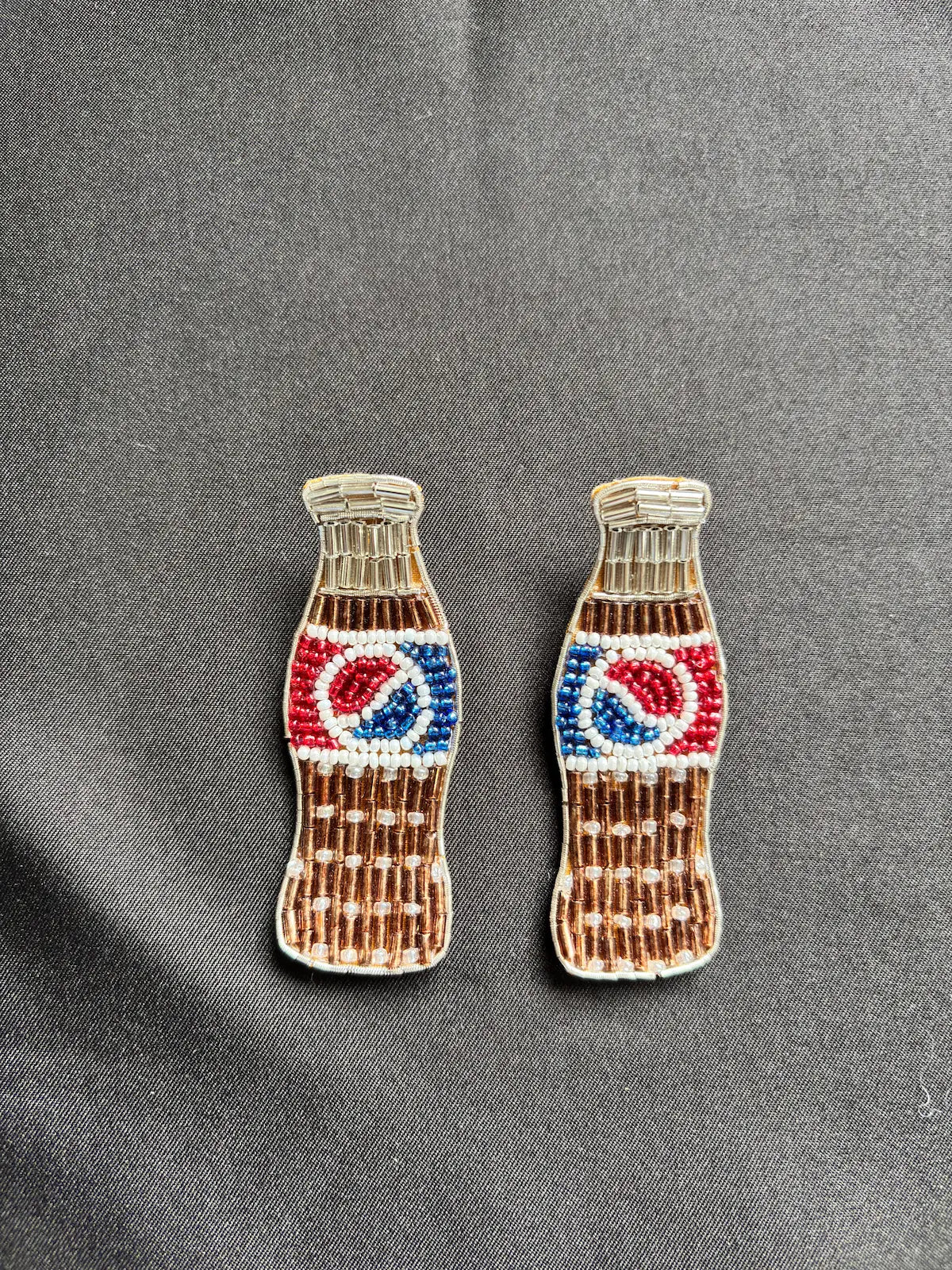 Soda Swag Beaded Earrings - 