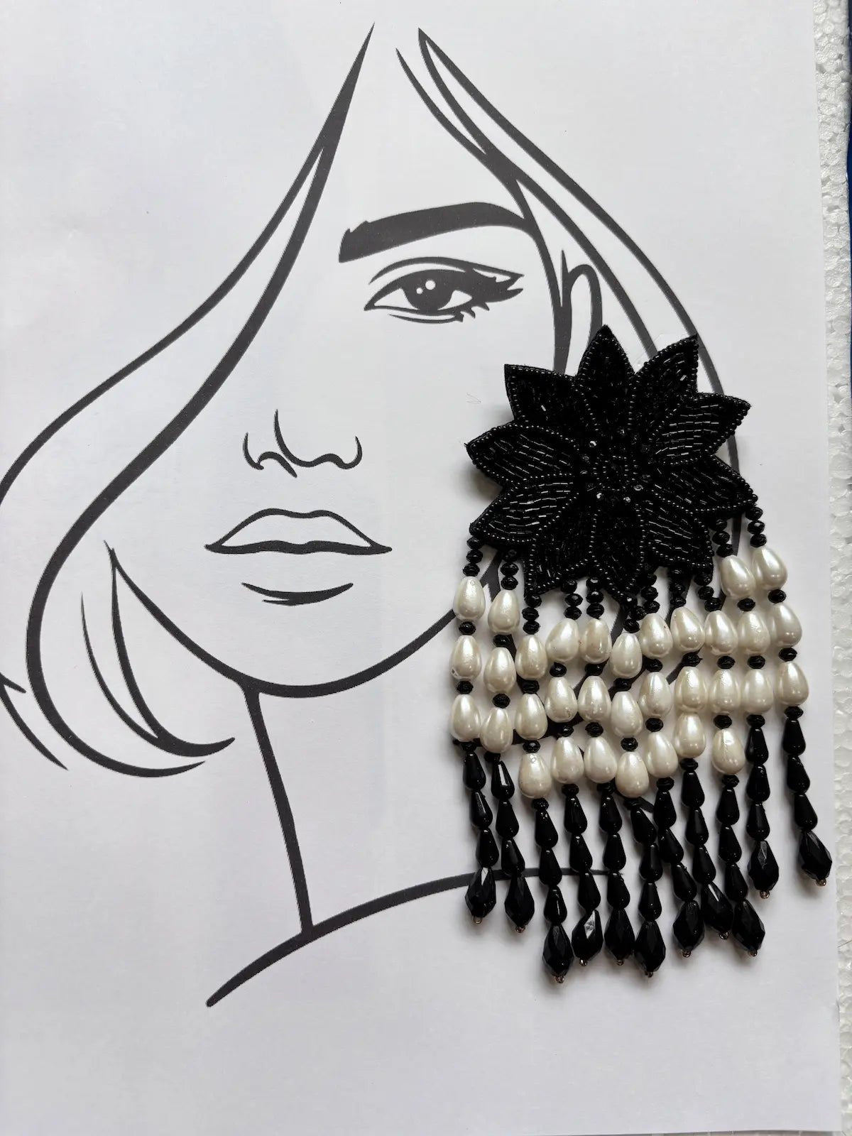 Fringe & Flora Beaded Earrings - 