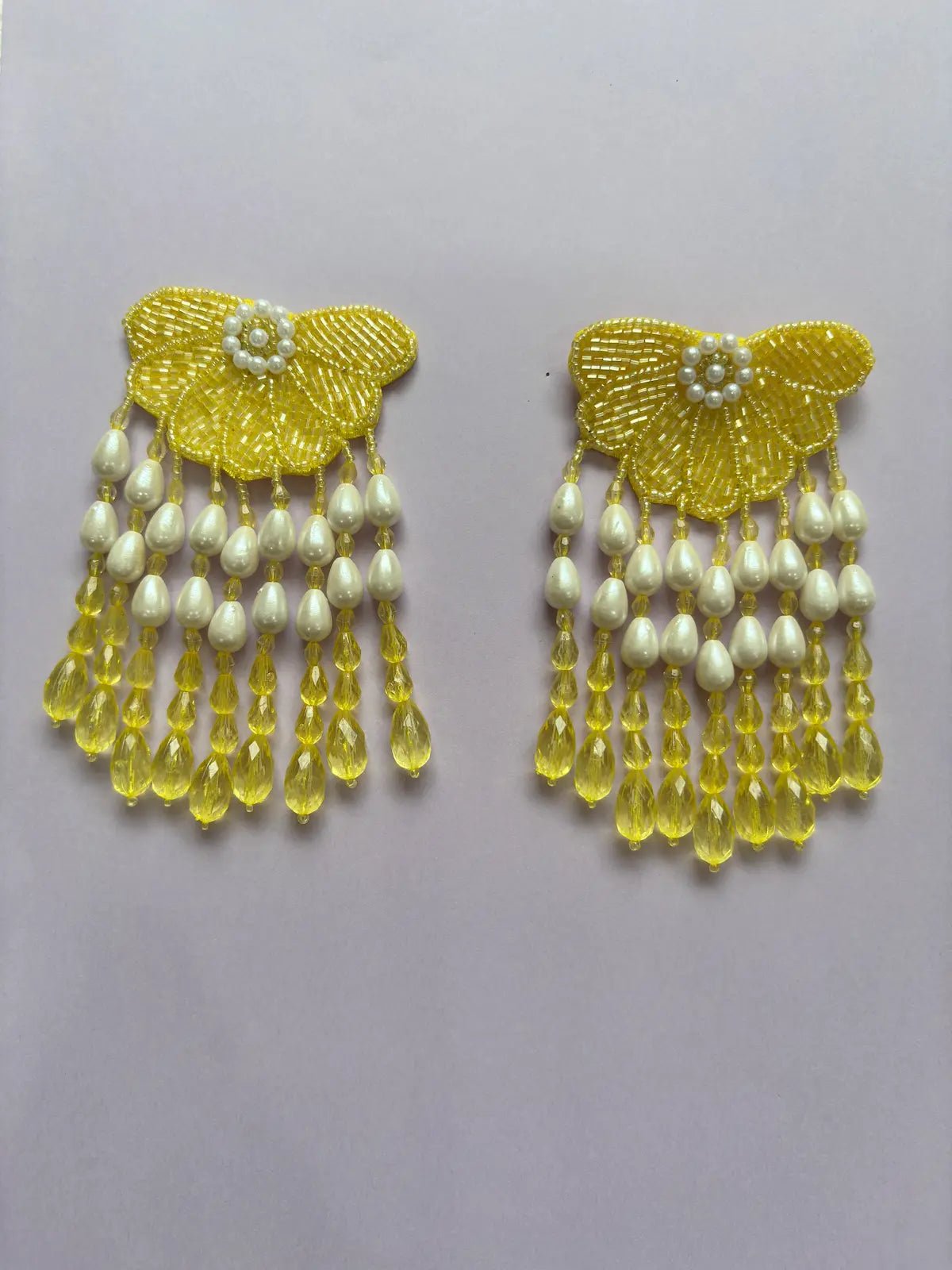 Genda Glam Beaded Earrings - 