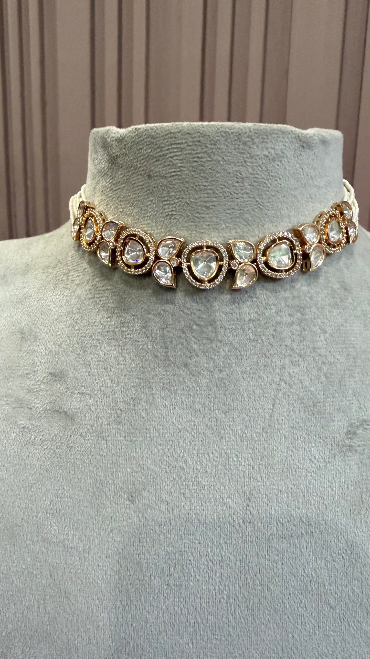Eira Moissanite Necklace Set