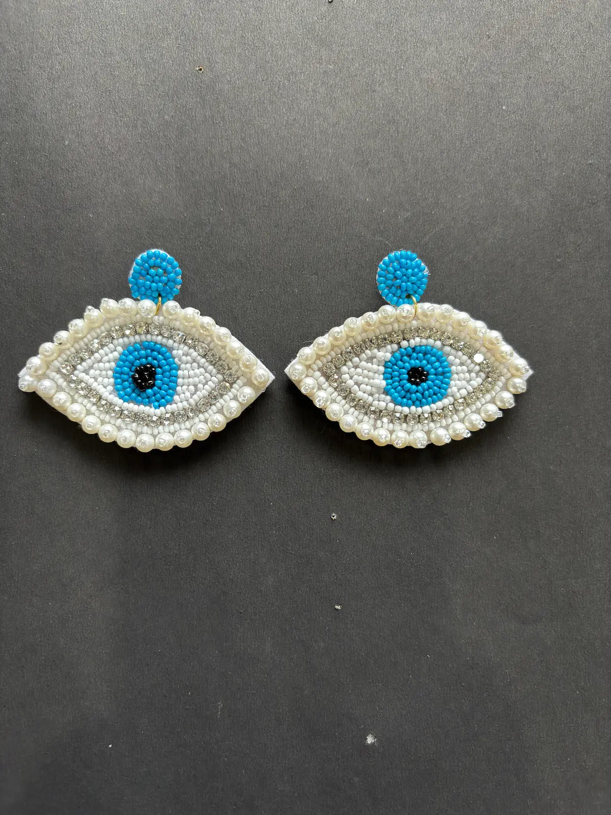 Eye of Grace Beaded Earrings - 