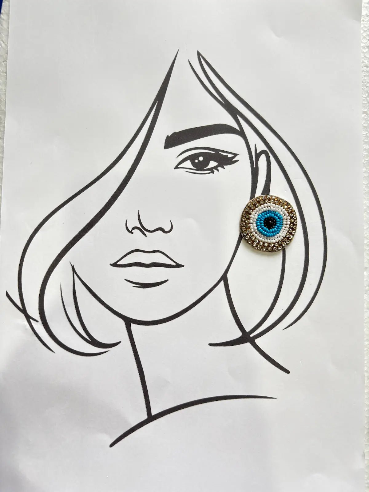 Aura Watch Beaded Earrings - 