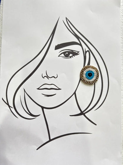 Aura Watch Beaded Earrings - 
