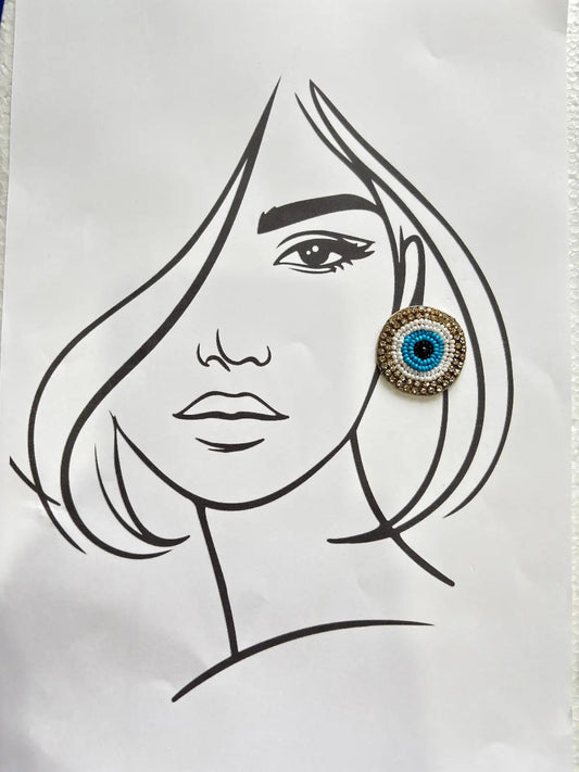 Aura Watch Beaded Earrings - 