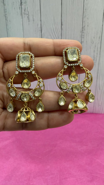 Avira Chandbali Jhumki Earrings