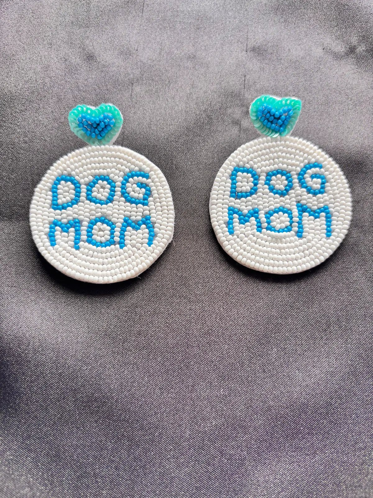 Pawfect Mom Beaded Earrings - 