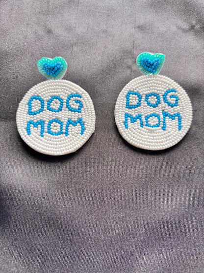 Pawfect Mom Beaded Earrings - 