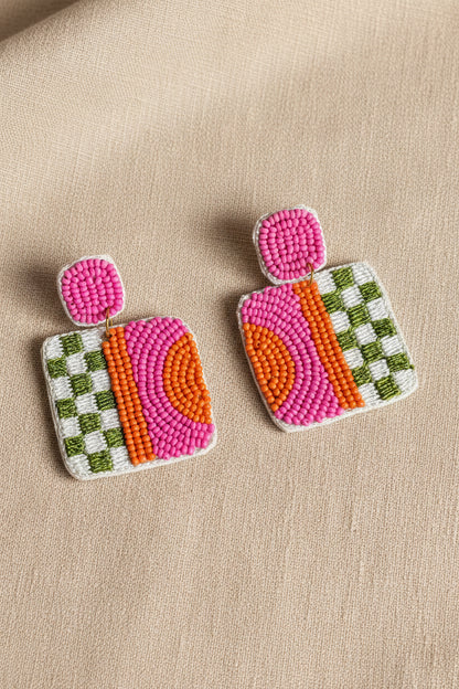 Palette Play Beaded Earrings - 