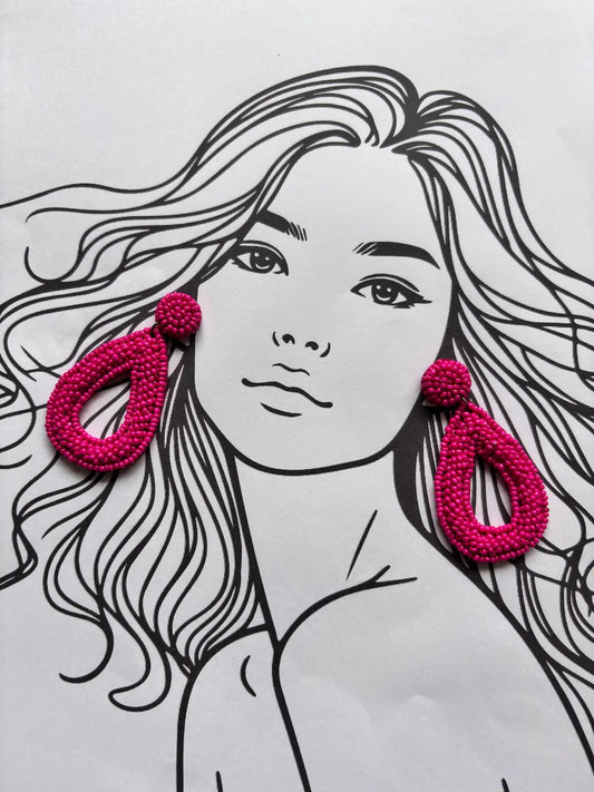 Bubble Pop Beaded Earrings - 