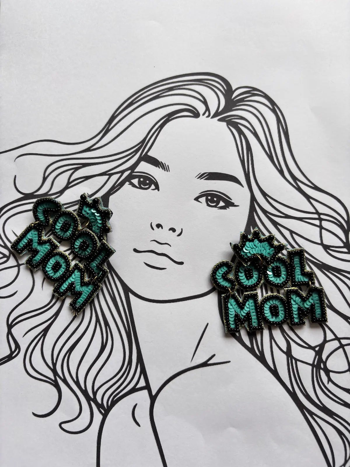Chill Mama Beaded Earrings - 