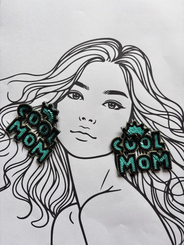 Chill Mama Beaded Earrings - 