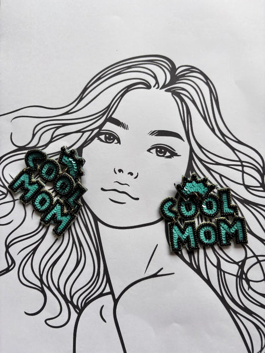 Chill Mama Beaded Earrings - 