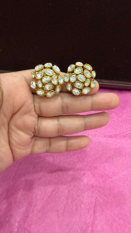 Tanvika Moissanite Statement Necklace Set