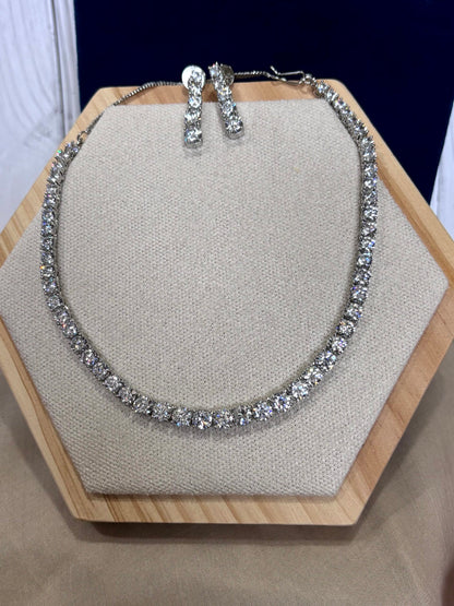 Ziya Vibrant Necklace Set - A-25-N-O-1NYNW-BJ