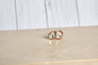 Mira Kundan Teardrop Earrings - 