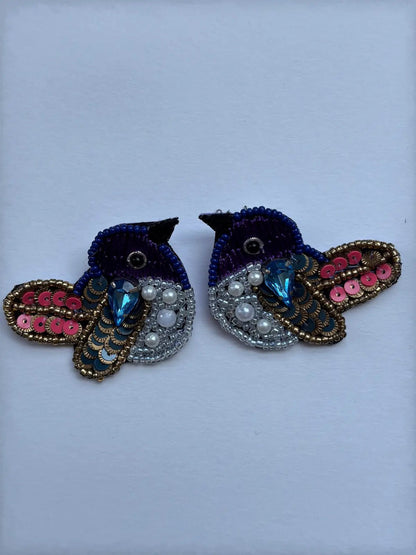 Chirpy Charm Beaded Earrings - 