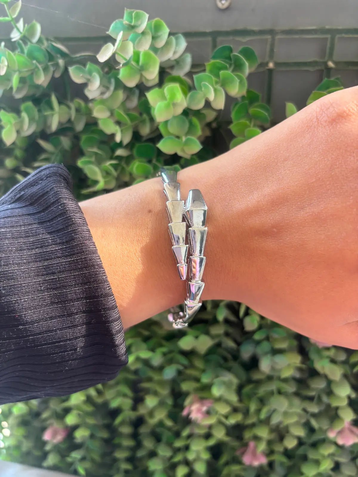 Serpent Charm Anti Tarnish Bracelet - 
