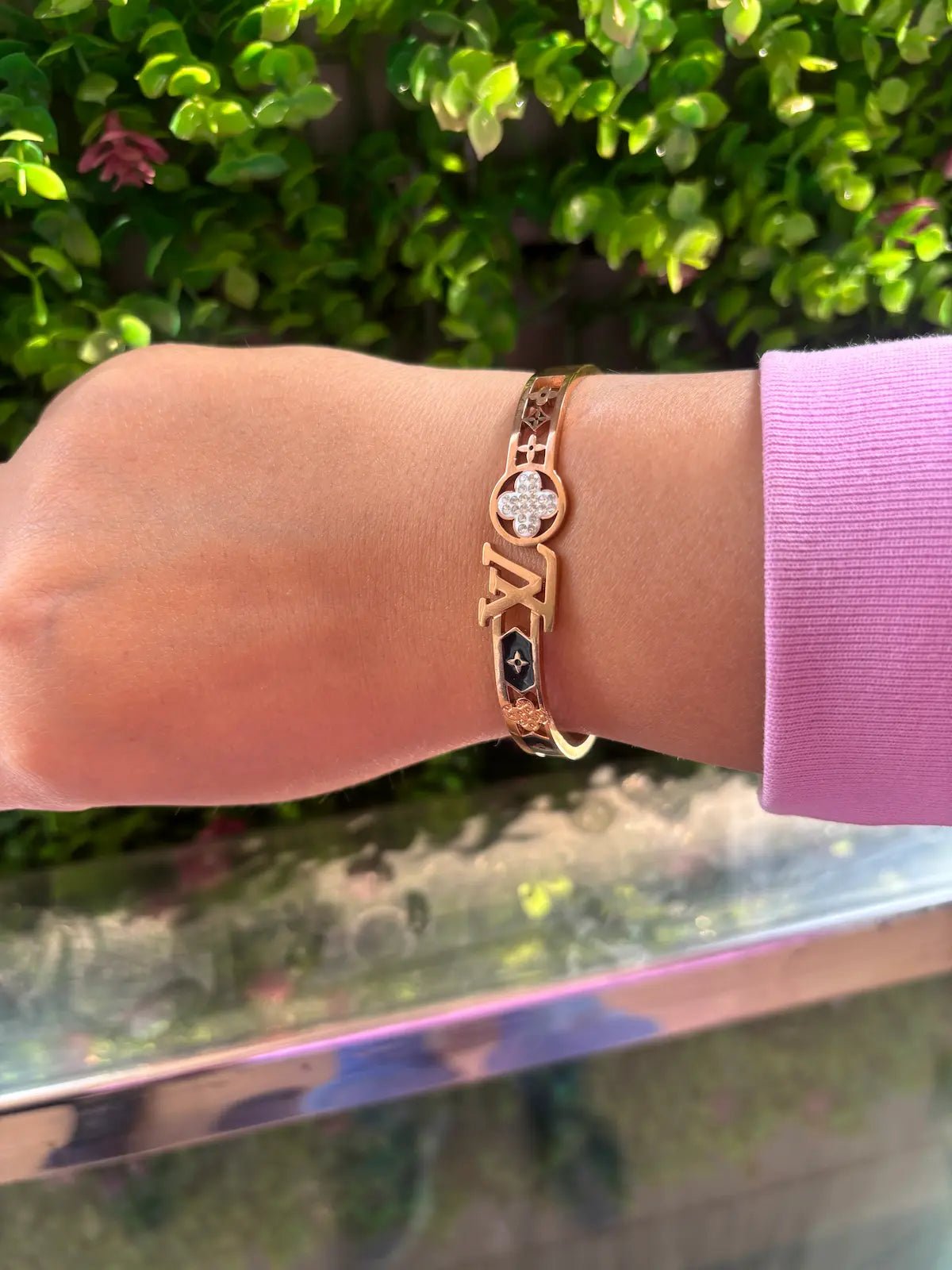 Iconic Charm Anti Tarnish Bracelet - 