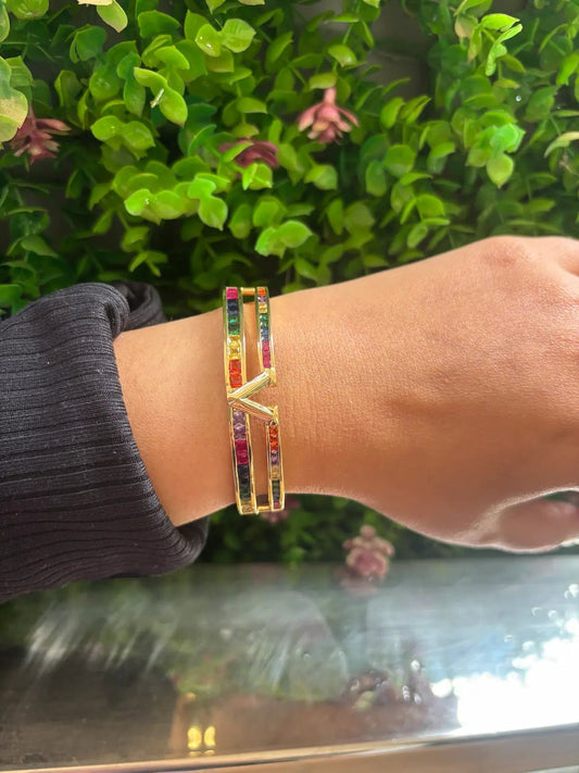 V Radiance Anti Tarnish Bracelet - 